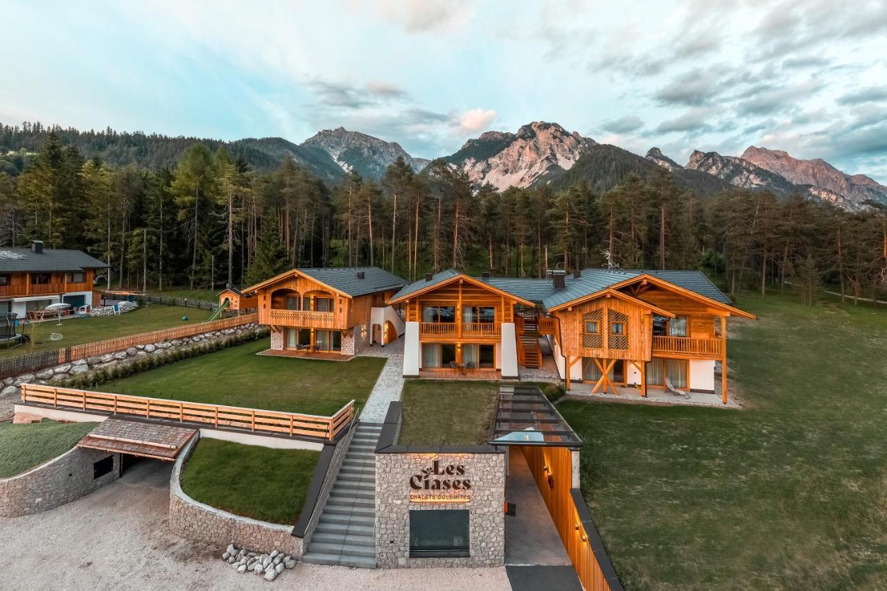 Les Ciases Chalets Dolomites San Vigilio Di Marebbe Exterior photo